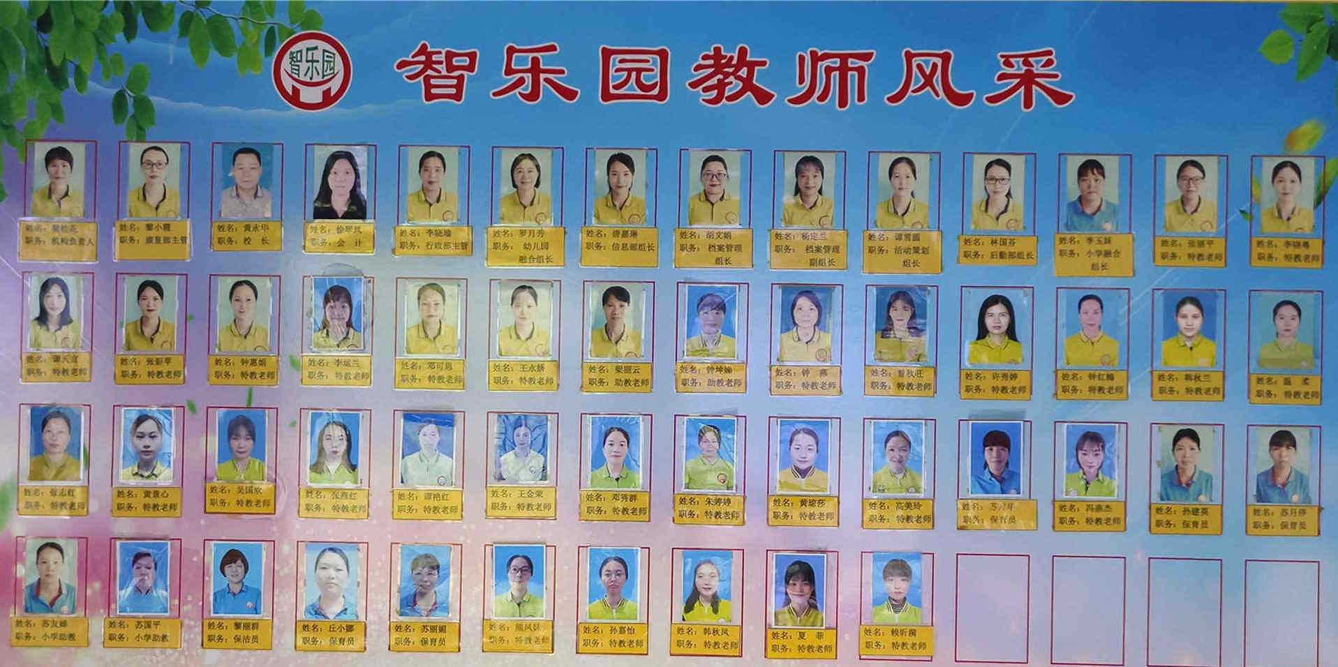 智樂(yuè)園教師(shī)照(zhào)片